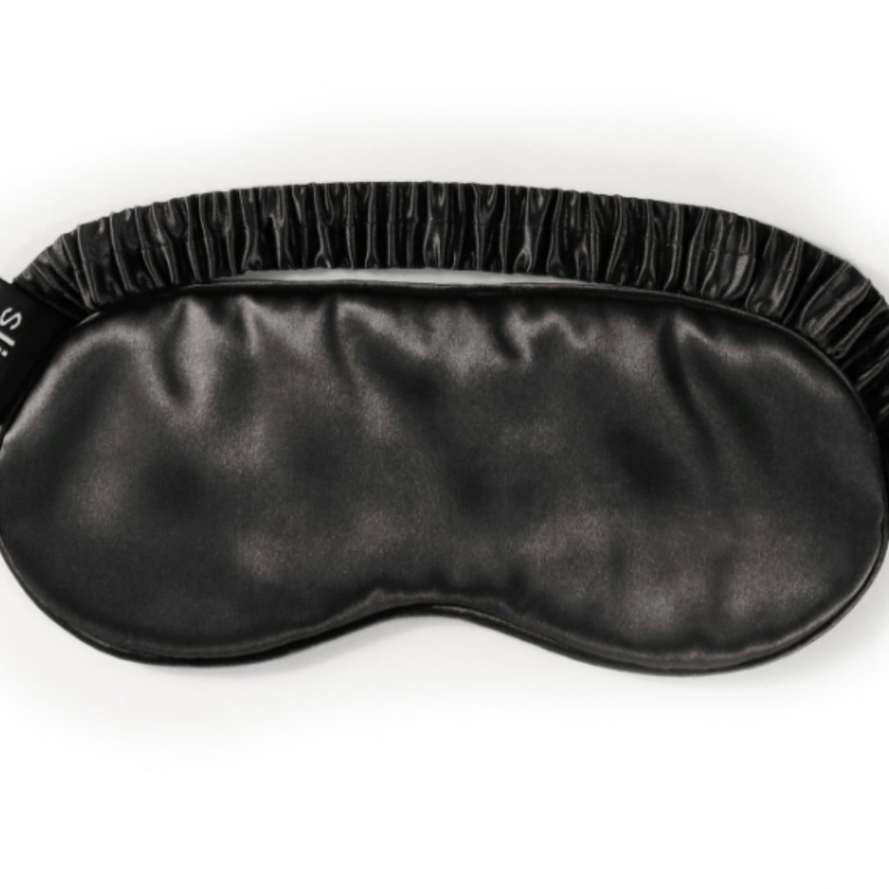 Brand New Slip Silk Black Sleeping Mask